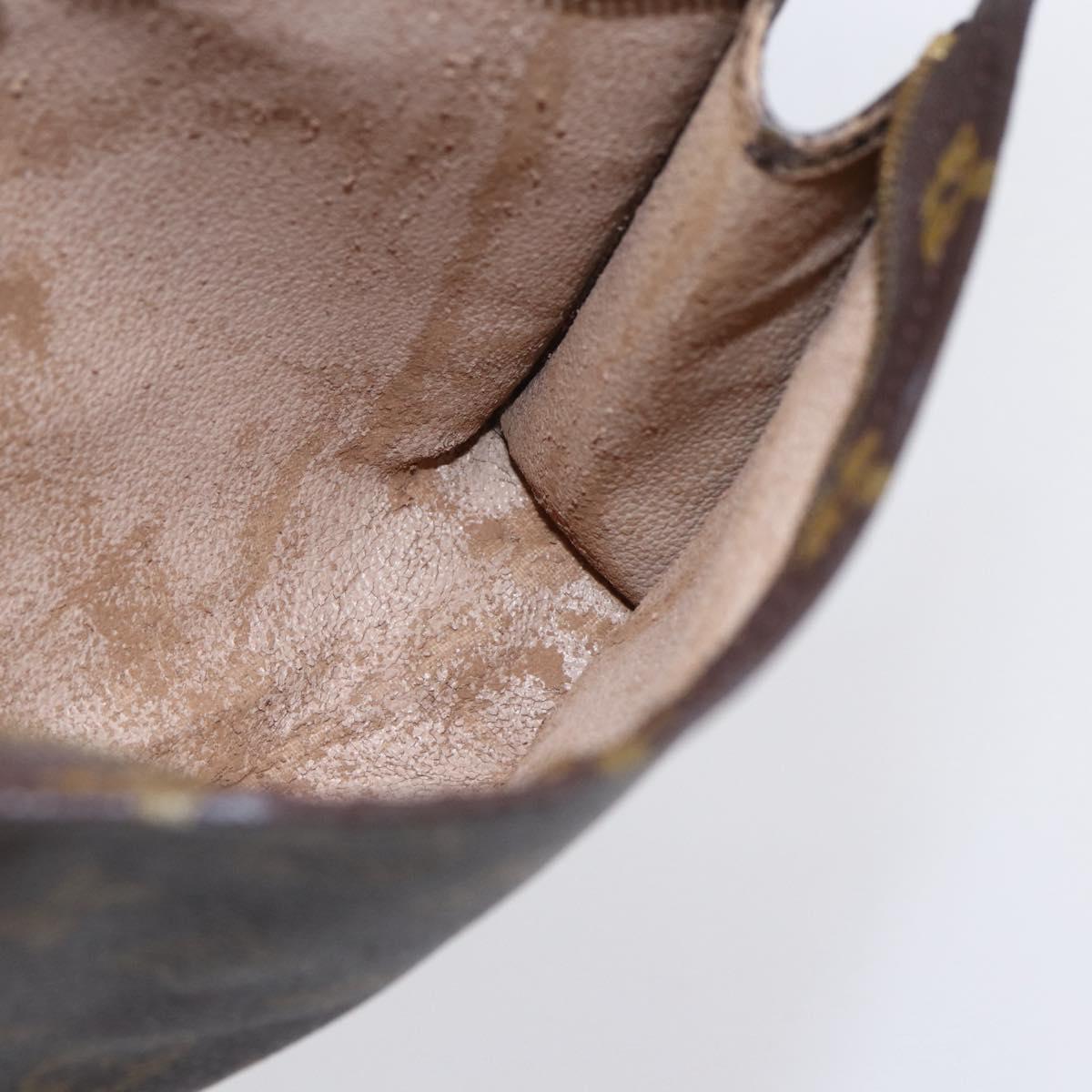 LOUIS VUITTON Monogram Poche Toilette 19 Pouch M47544 LV Auth 149344