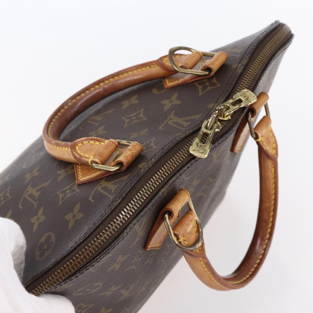 LOUIS VUITTON Monogram Alma Hand Bag M51130 LV Auth 149345