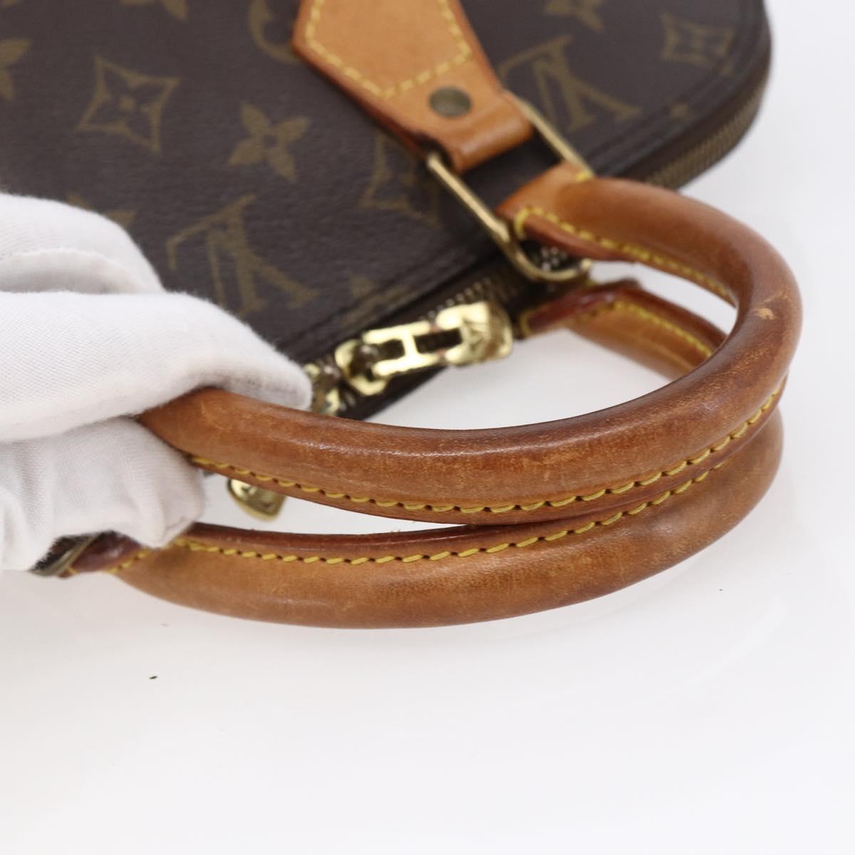 LOUIS VUITTON Monogram Alma Hand Bag M51130 LV Auth 149345