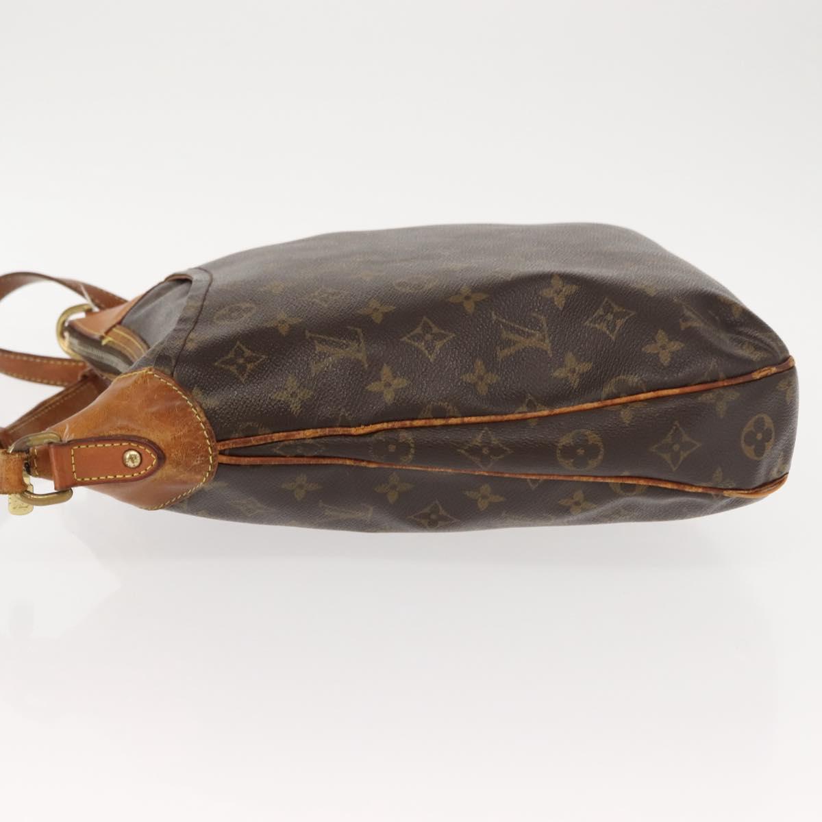 LOUIS VUITTON Monogram Odeon MM Shoulder Bag M56389 LV Auth 149347