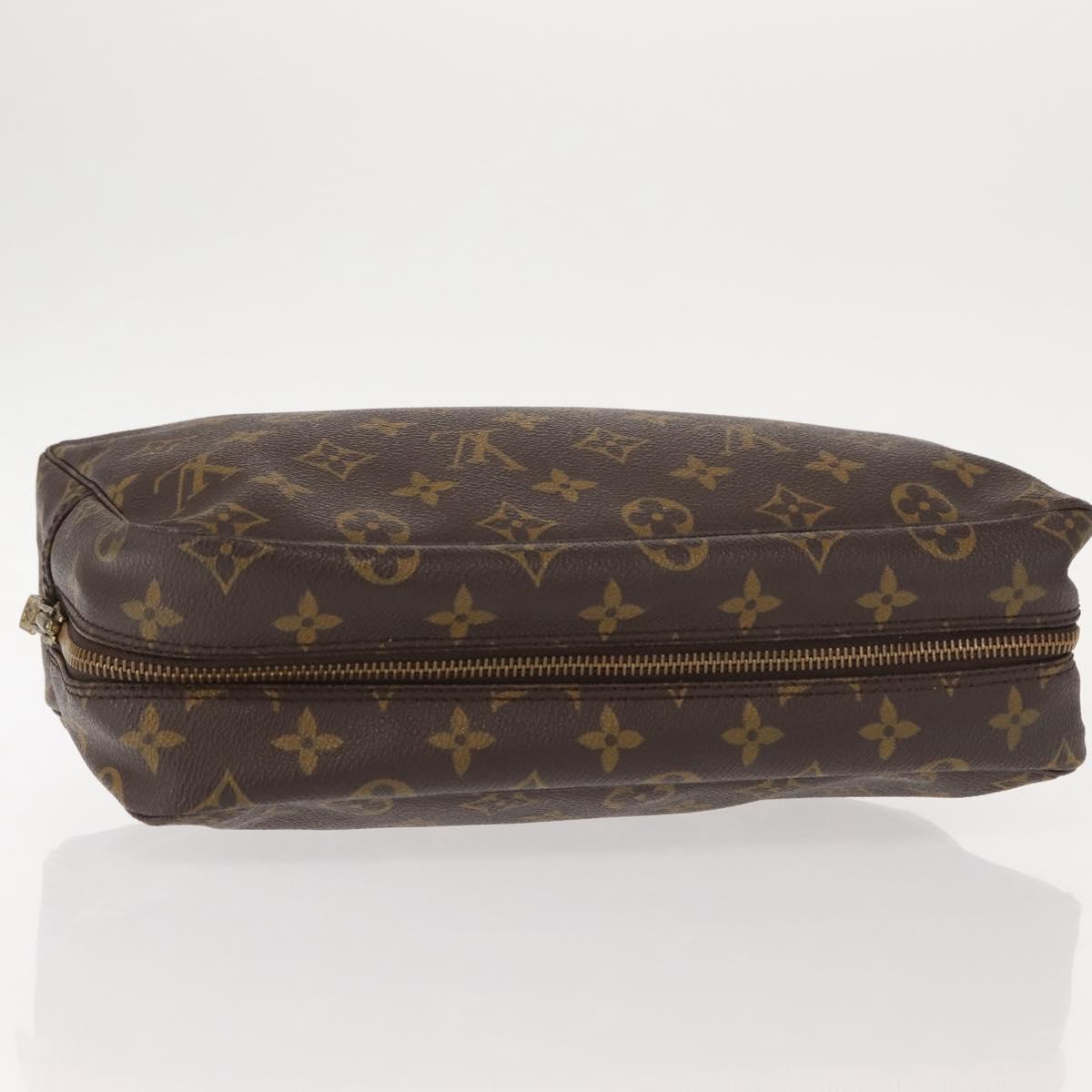 LOUIS VUITTON Monogram Trousse Toilette 28 Clutch Bag M47522 LV Auth 149379