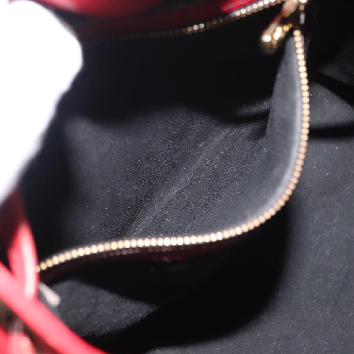 LOUIS VUITTON Epi Petit Noe Shoulder Bag Red M44107 LV Auth 149384