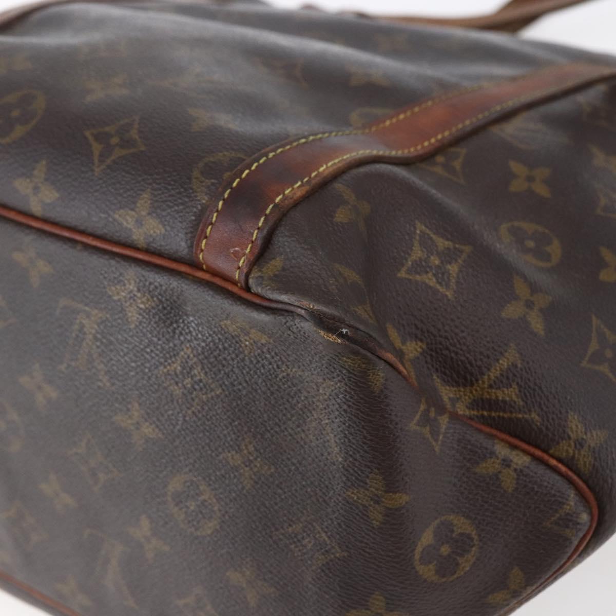 LOUIS VUITTON Monogram Sac Shopping Tote Bag M51108 LV Auth 149387