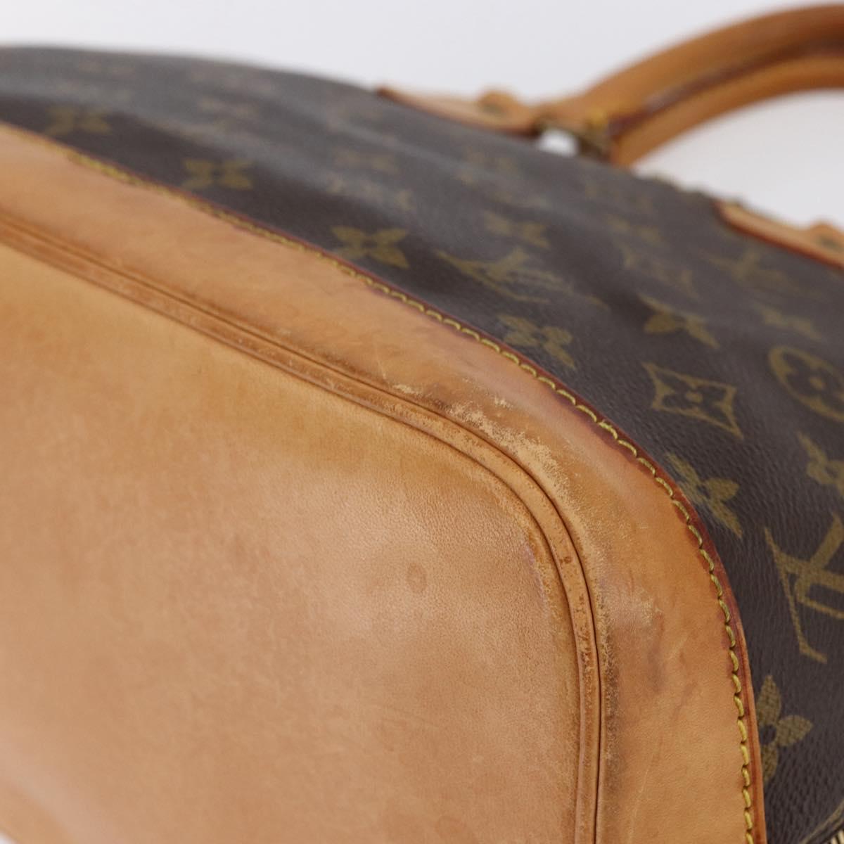LOUIS VUITTON Monogram Alma Hand Bag M51130 LV Auth 149388