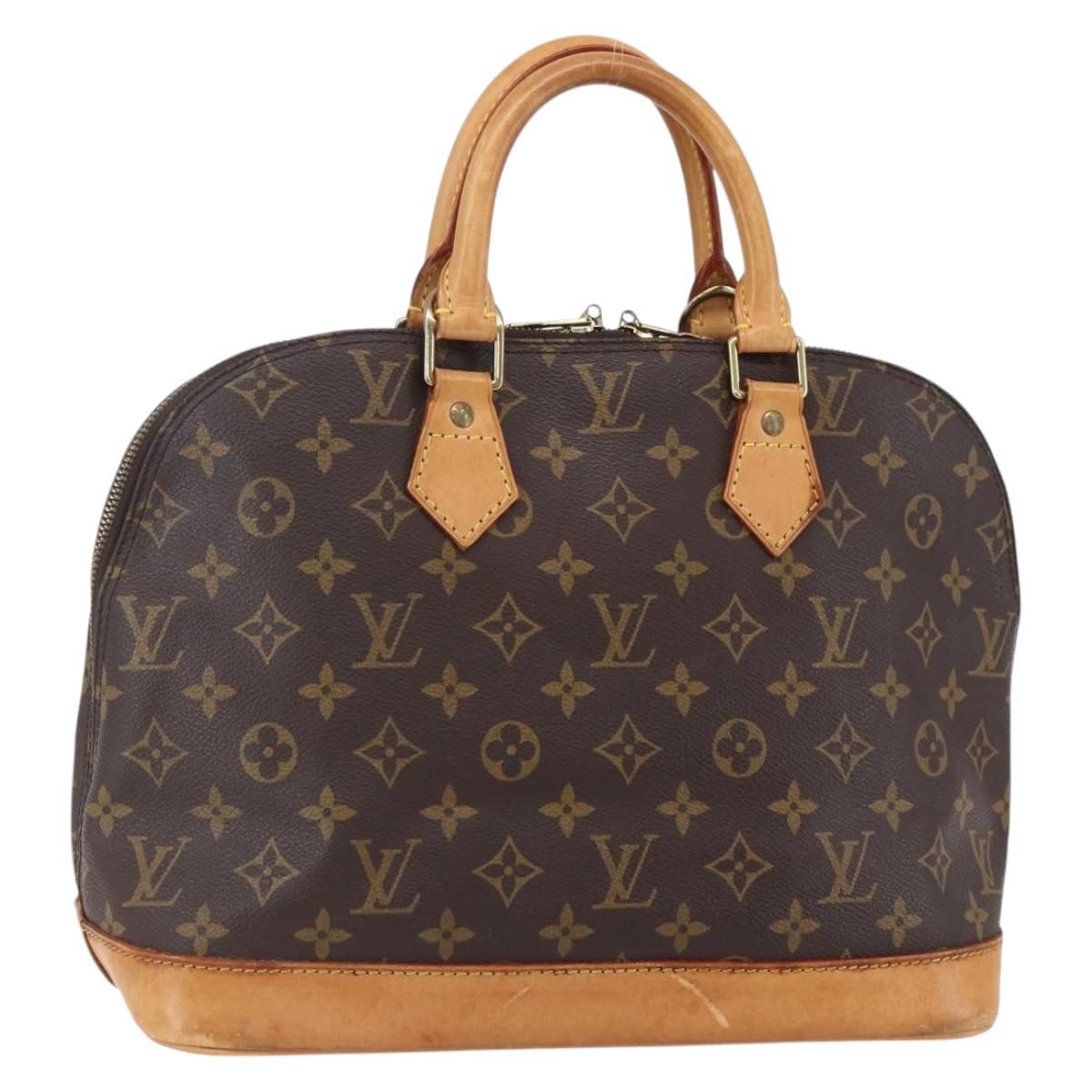 LOUIS VUITTON Monogram Alma Hand Bag M51130 LV Auth 149388
