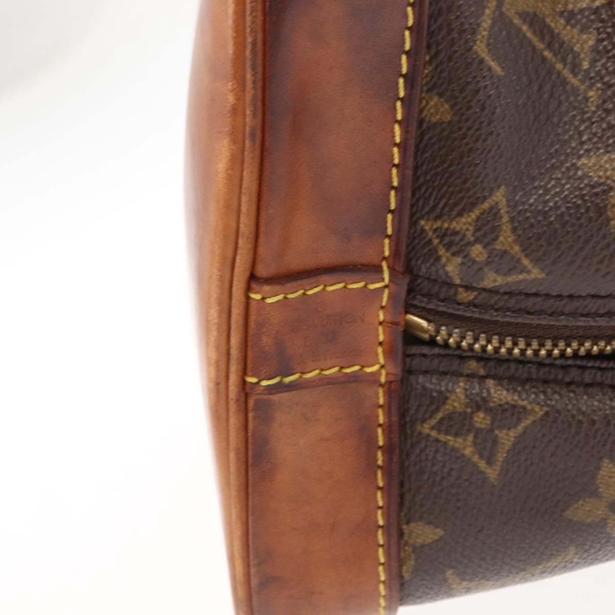 LOUIS VUITTON Monogram Alma Hand Bag M51130 LV Auth 149389