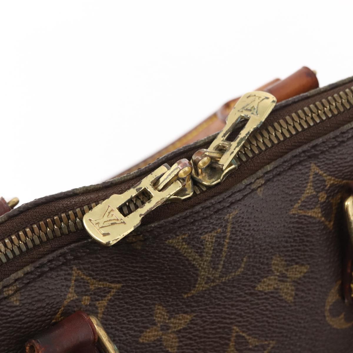LOUIS VUITTON Monogram Alma Hand Bag M51130 LV Auth 149389