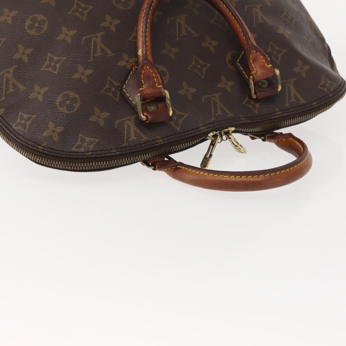 LOUIS VUITTON Monogram Alma Hand Bag M51130 LV Auth 149389