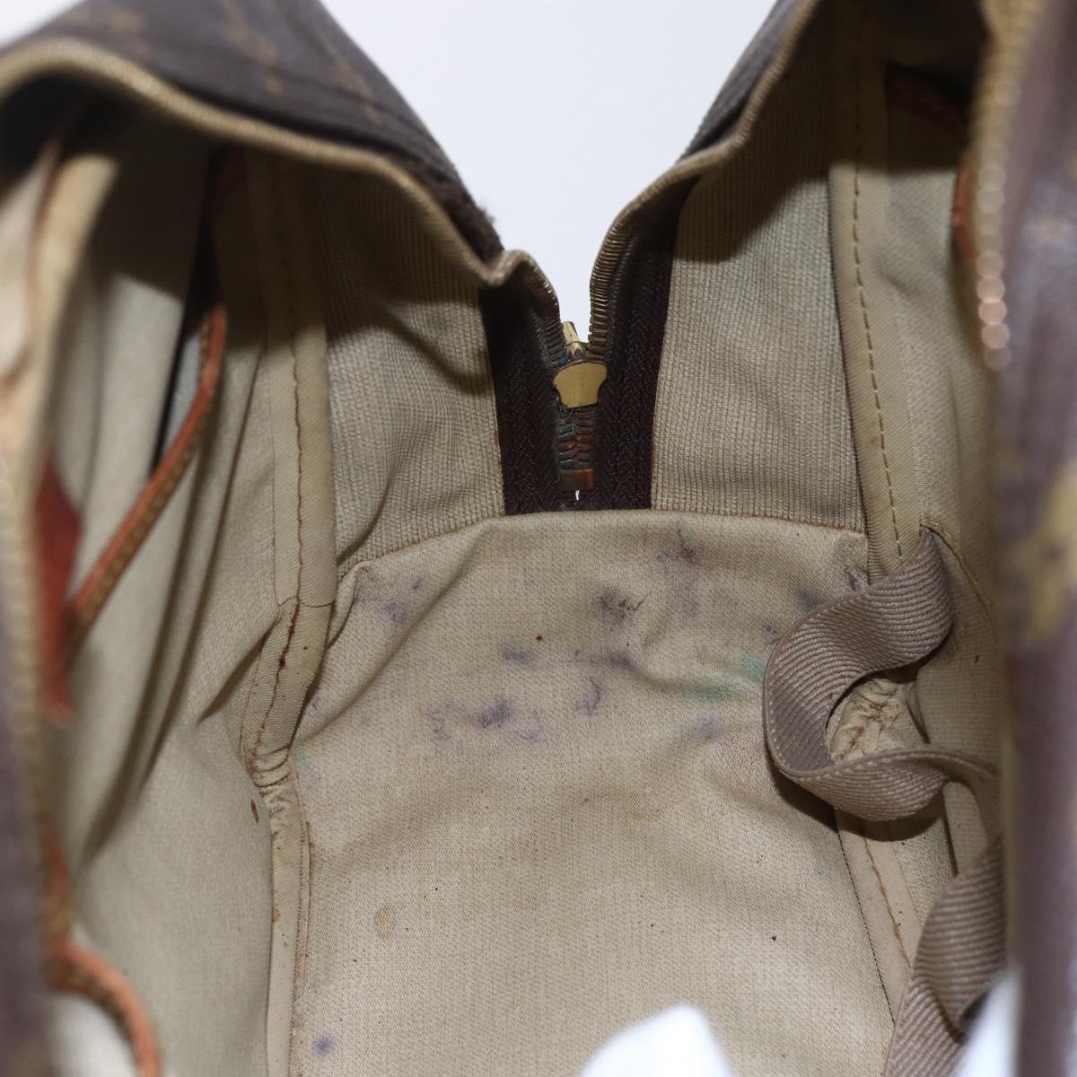 LOUIS VUITTON Monogram Deauville Hand Bag M47270 LV Auth 149395