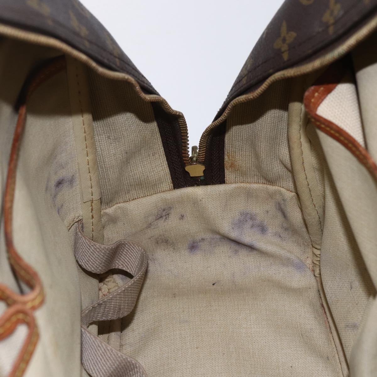 LOUIS VUITTON Monogram Deauville Hand Bag M47270 LV Auth 149395