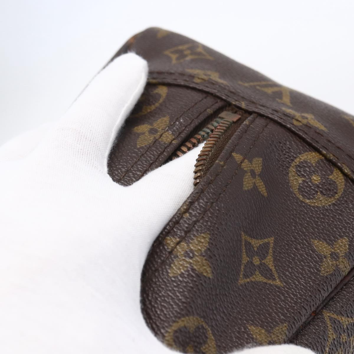 LOUIS VUITTON Monogram Deauville Hand Bag M47270 LV Auth 149395