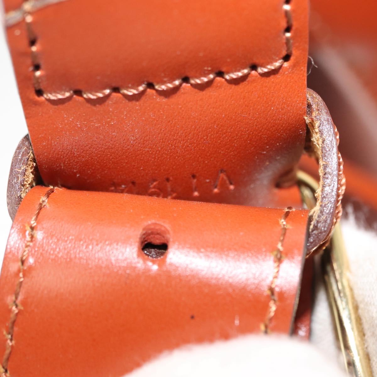 LOUIS VUITTON Epi Sac Depaule GM Shoulder Bag Brown M80193 LV Auth 149397