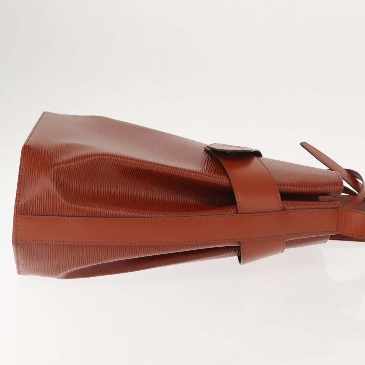 LOUIS VUITTON Epi Sac Depaule GM Shoulder Bag Brown M80193 LV Auth 149397