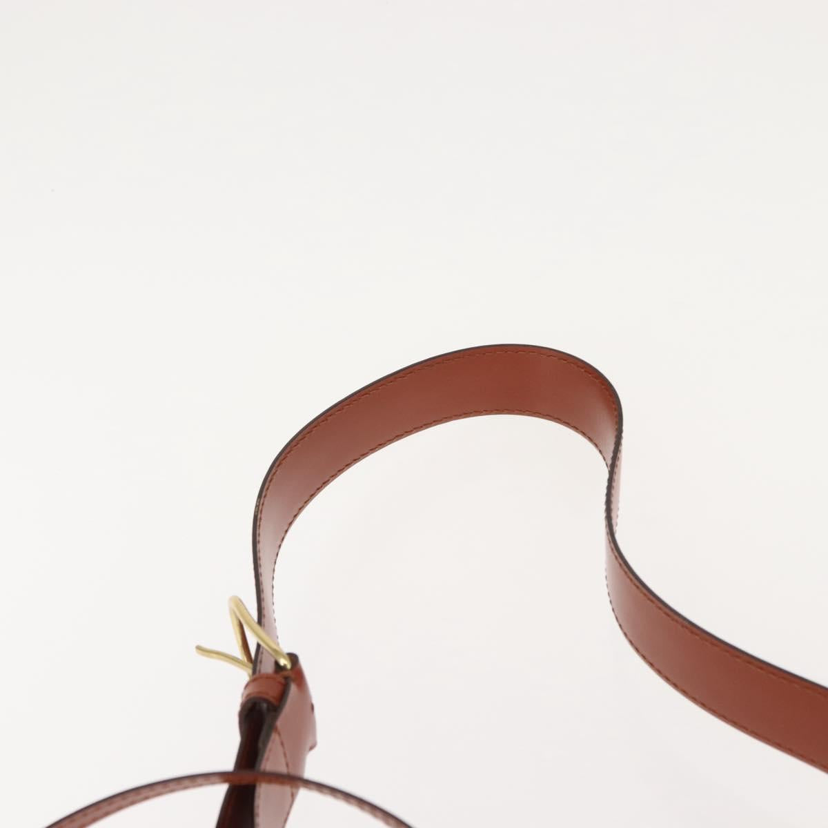 LOUIS VUITTON Epi Sac Depaule GM Shoulder Bag Brown M80193 LV Auth 149397