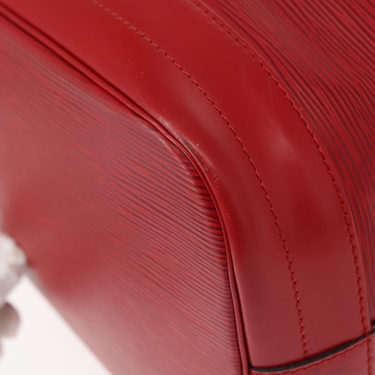 LOUIS VUITTON Epi Noe Shoulder Bag Red M44007 LV Auth 149398