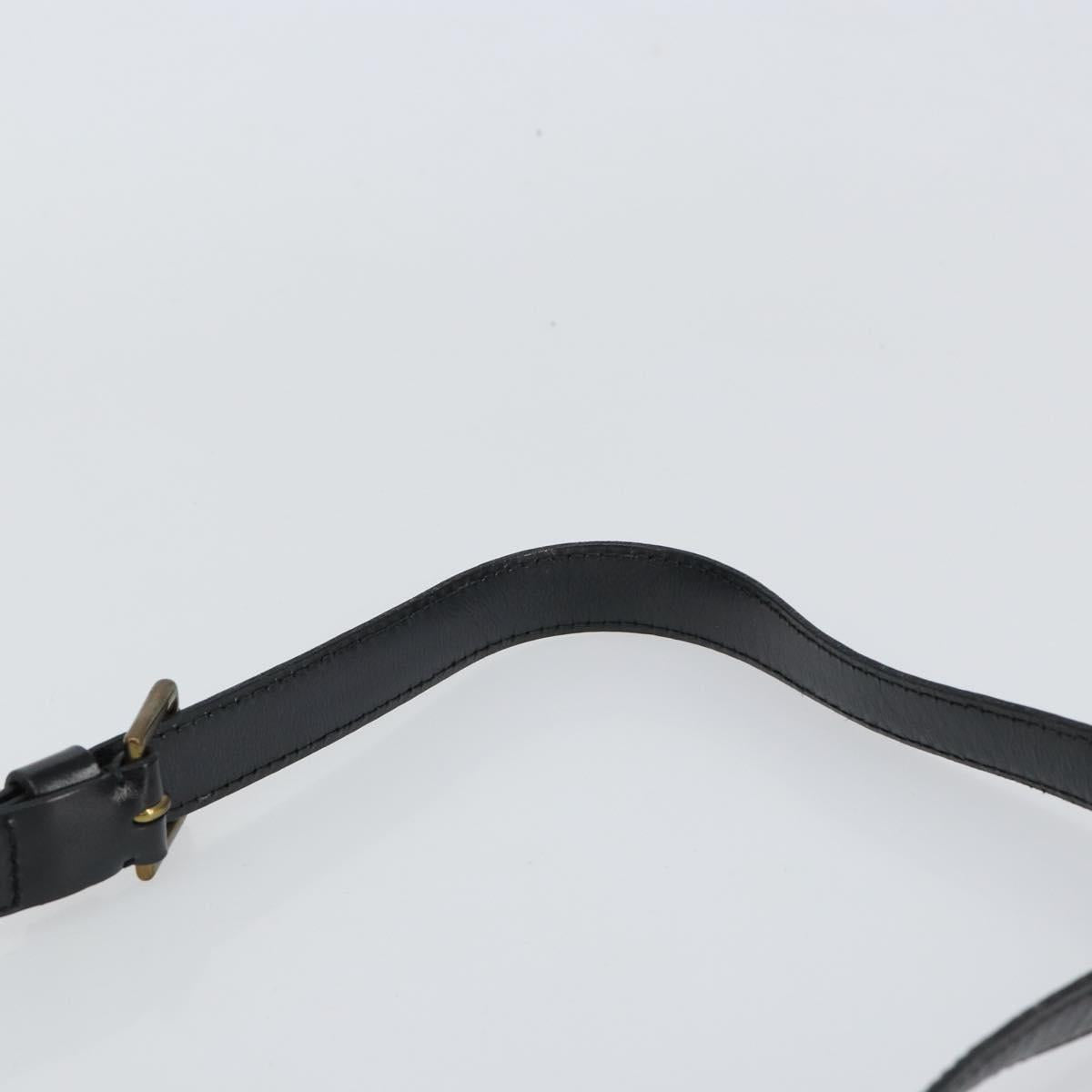 LOUIS VUITTON Epi Saint Cloud GM Shoulder Bag Black Noir M52192 LV Auth 149399