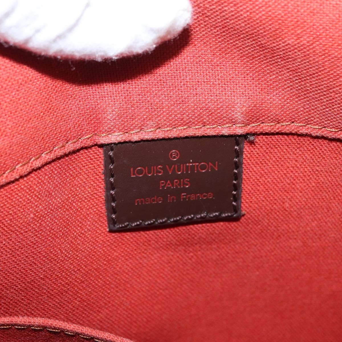 LOUIS VUITTON Damier Ebene Bastille Shoulder Bag N45258 LV Auth 149404