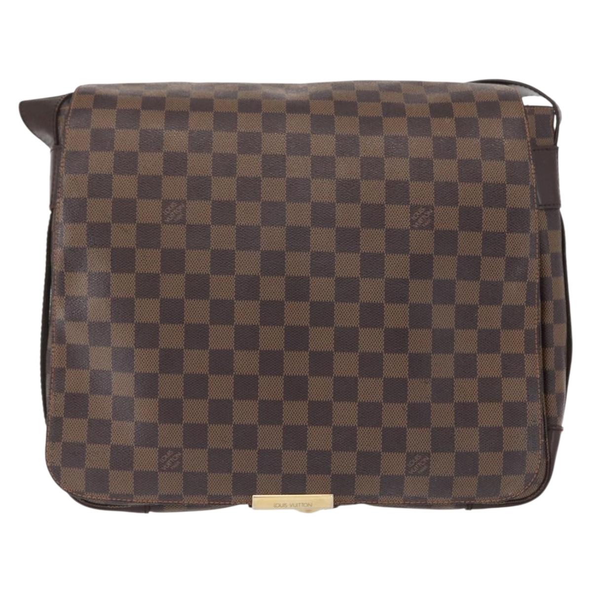 LOUIS VUITTON Damier Ebene Bastille Shoulder Bag N45258 LV Auth 149404
