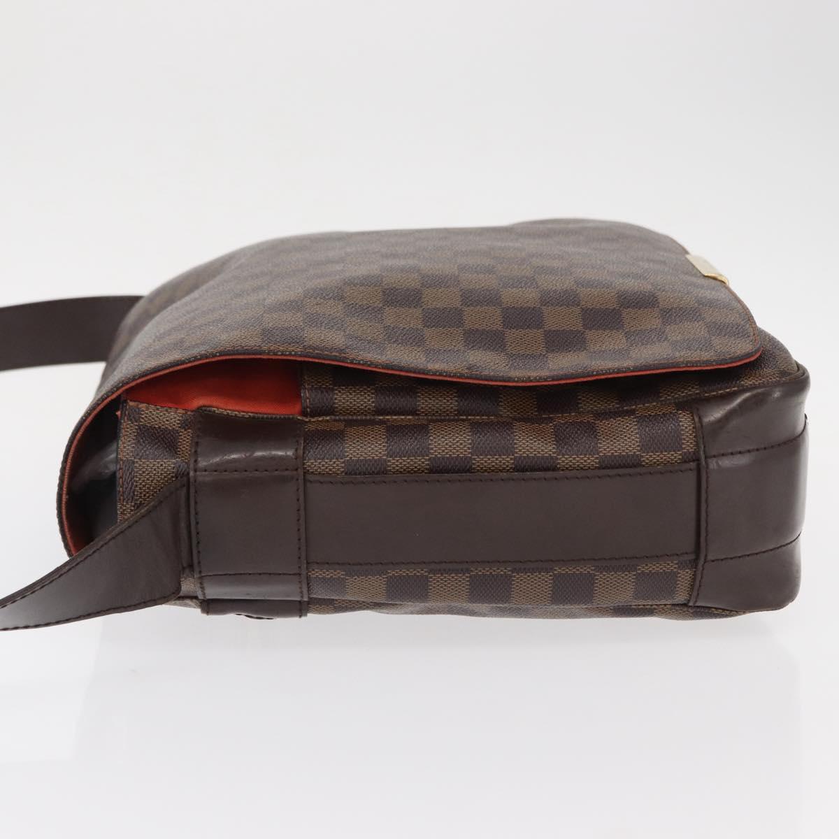 LOUIS VUITTON Damier Ebene Bastille Shoulder Bag N45258 LV Auth 149404