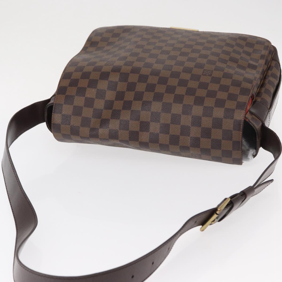 LOUIS VUITTON Damier Ebene Bastille Shoulder Bag N45258 LV Auth 149404