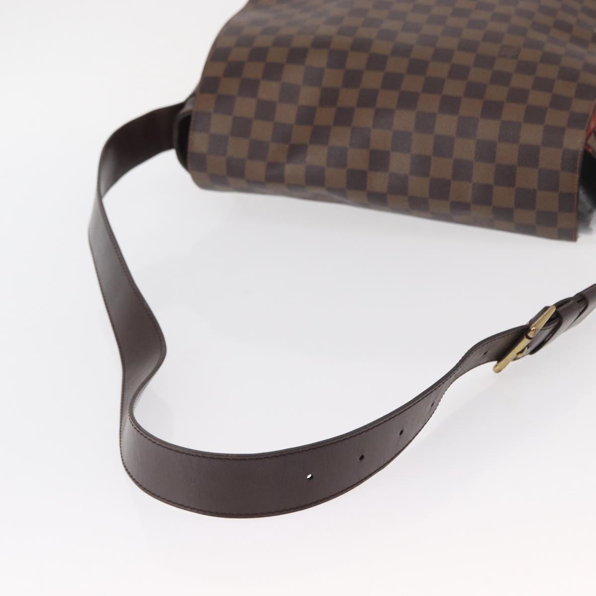 LOUIS VUITTON Damier Ebene Bastille Shoulder Bag N45258 LV Auth 149404