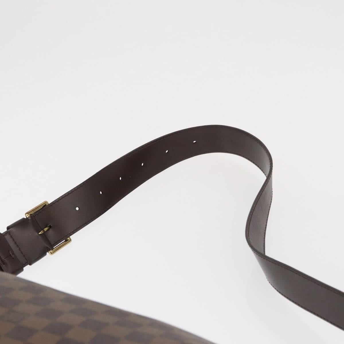 LOUIS VUITTON Damier Ebene Bastille Shoulder Bag N45258 LV Auth 149404