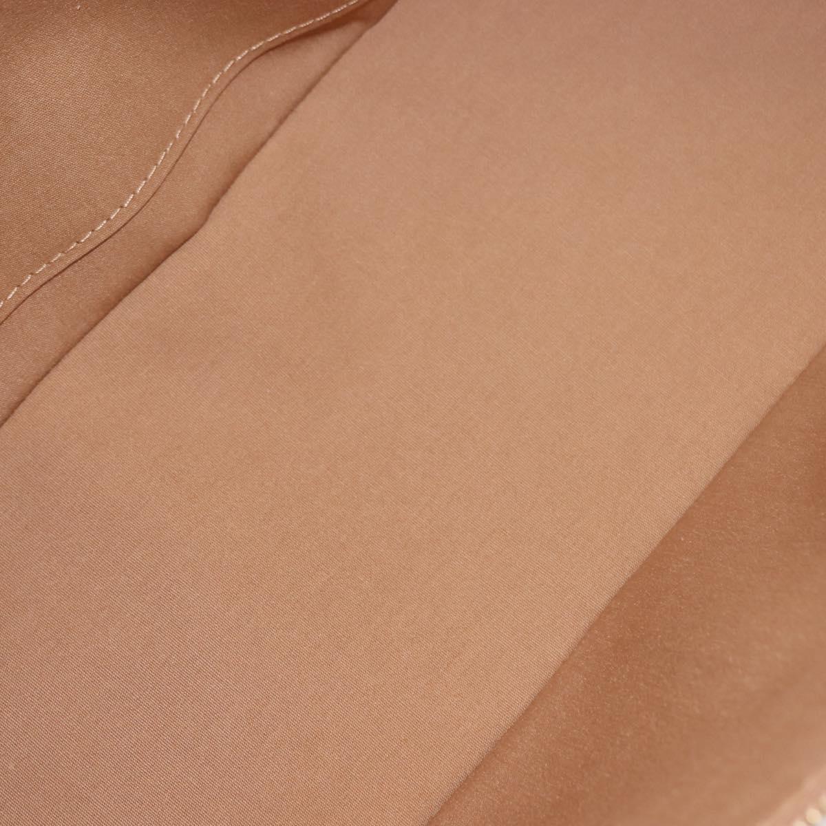 LOUIS VUITTON Monogram Vernis Rosewood Avenue Hand Bag Beige M93509 Auth 149405