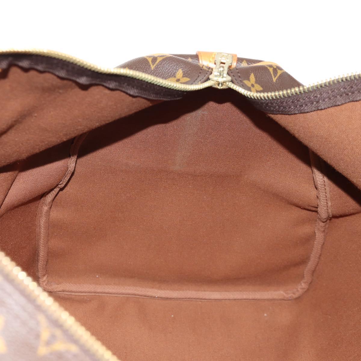 LOUIS VUITTON Monogram Keepall 55 Boston Bag M41424 LV Auth 149408AV