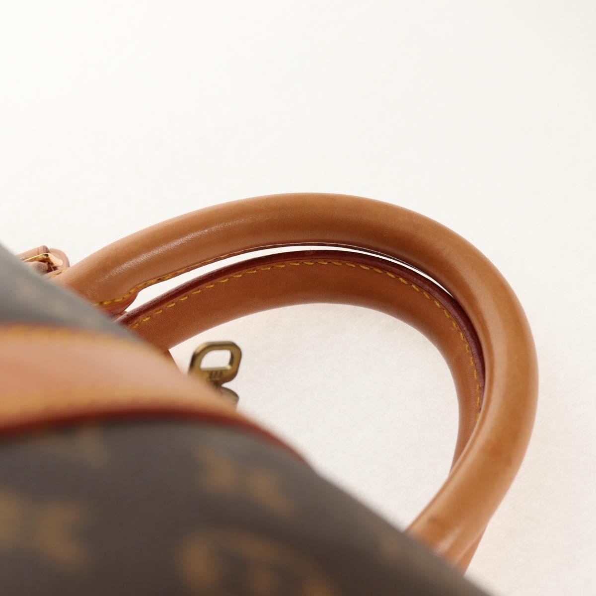 LOUIS VUITTON Monogram Keepall 55 Boston Bag M41424 LV Auth 149408AV