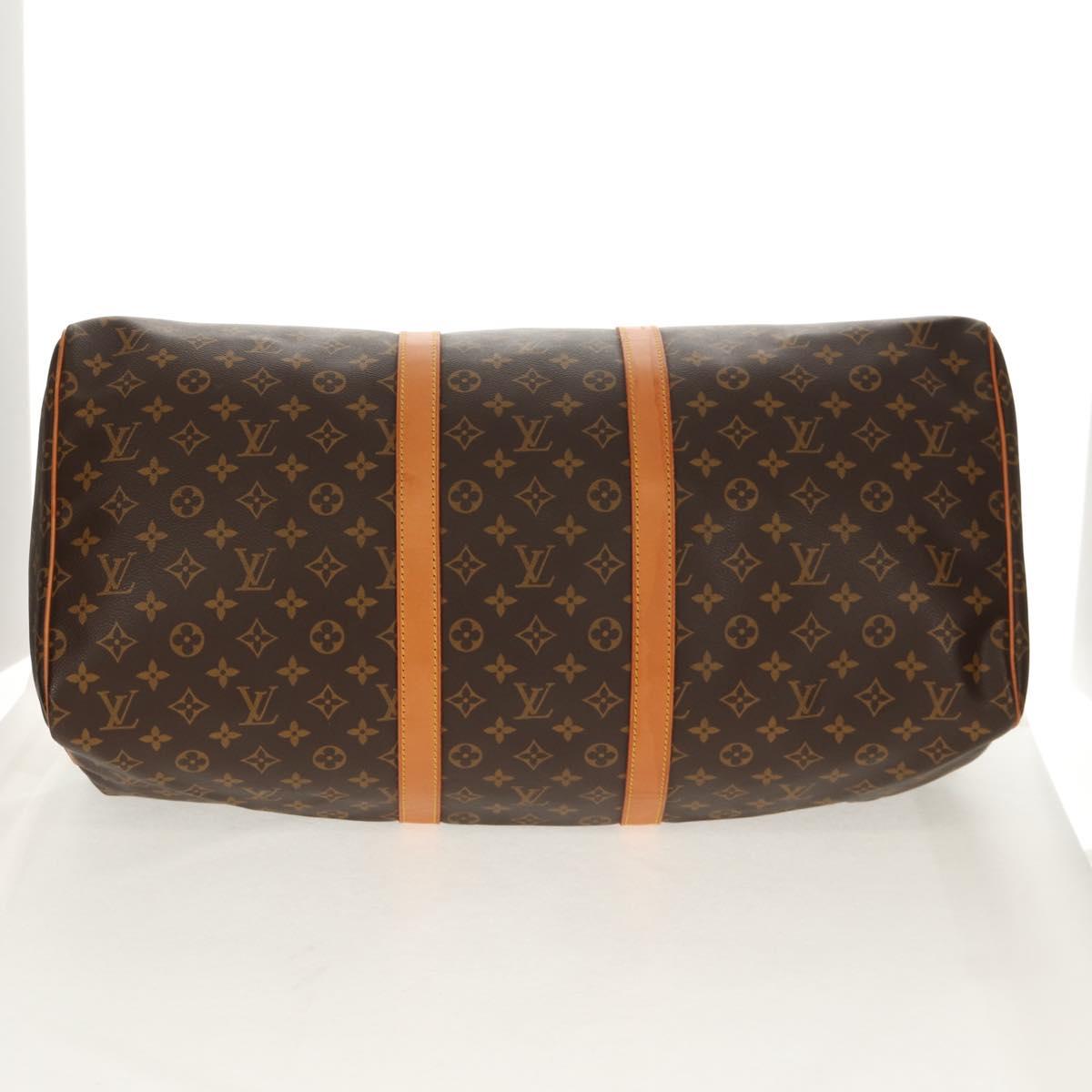 LOUIS VUITTON Monogram Keepall 55 Boston Bag M41424 LV Auth 149408AV