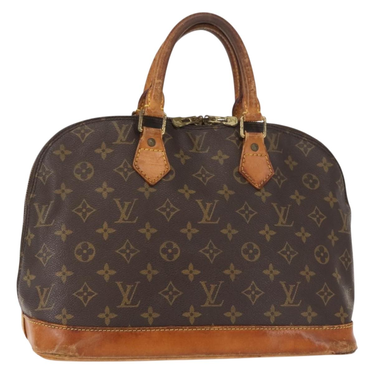 LOUIS VUITTON Monogram Alma Hand Bag M51130 LV Auth 149414