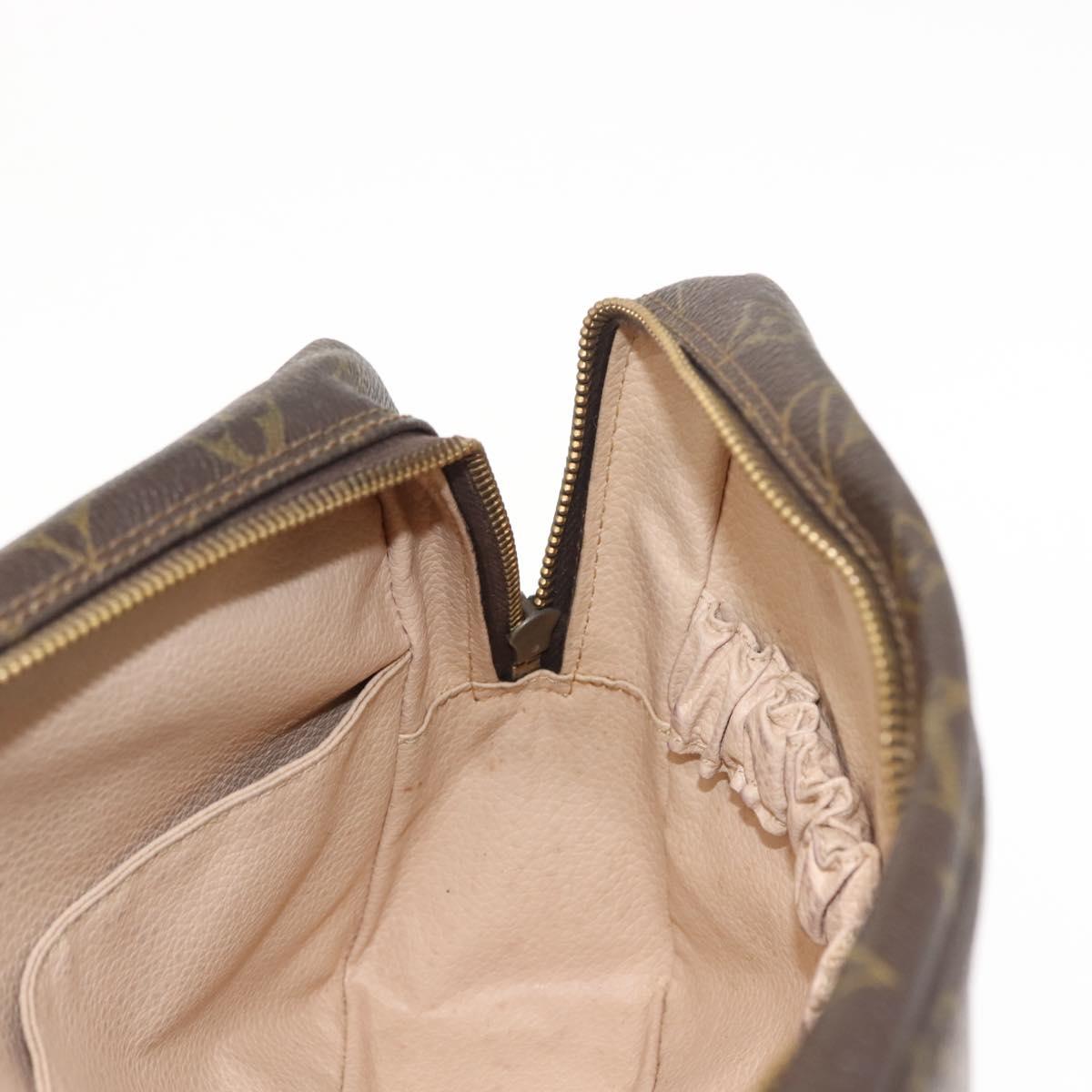 LOUIS VUITTON Monogram Trousse Toilette 28 Clutch Bag M47522 LV Auth 149415