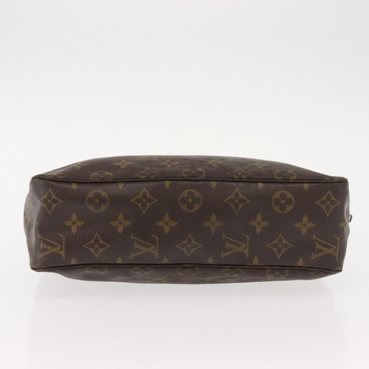LOUIS VUITTON Monogram Trousse Toilette 28 Clutch Bag M47522 LV Auth 149415