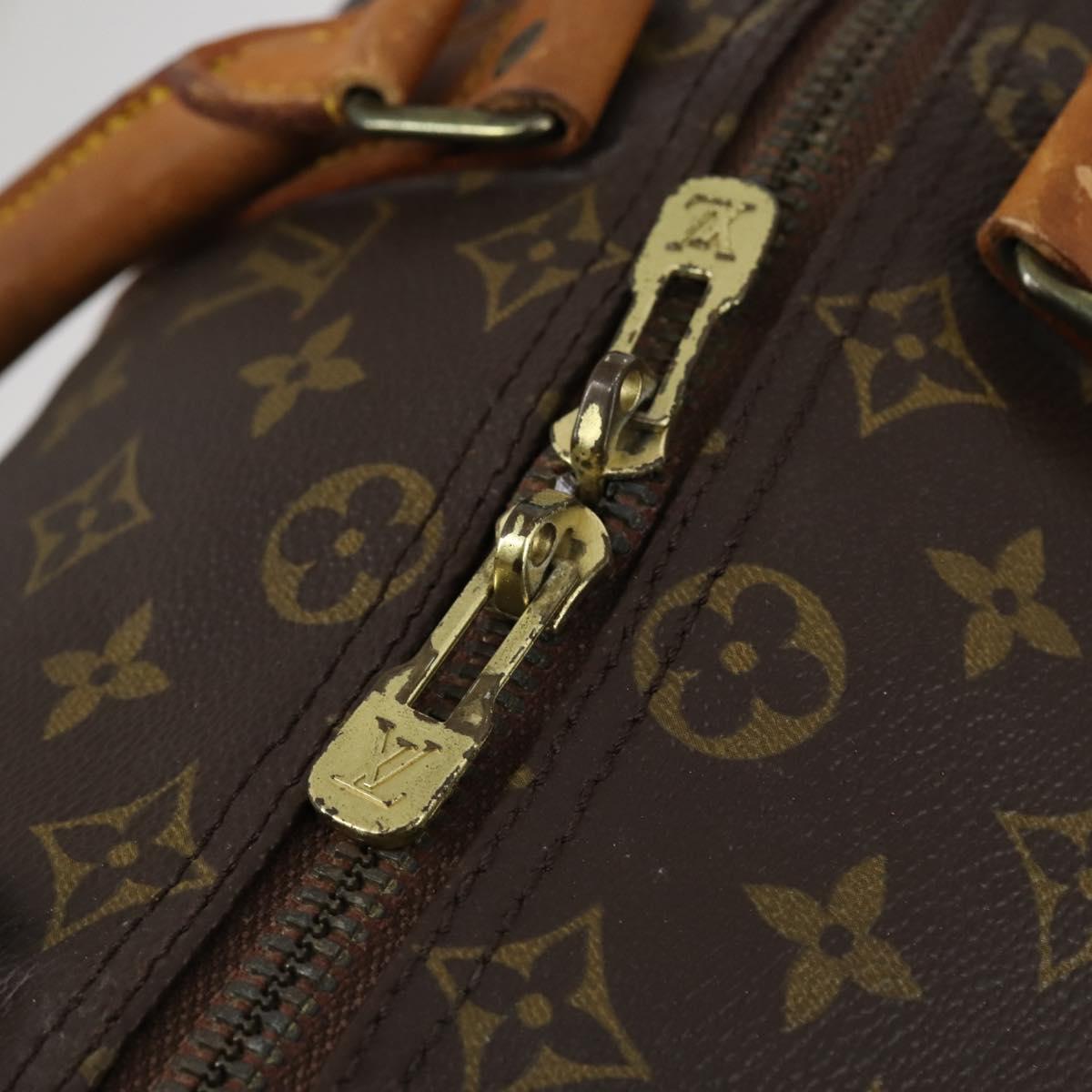 LOUIS VUITTON Monogram Keepall Bandouliere 50 Boston Bag M41416 LV Auth 149416