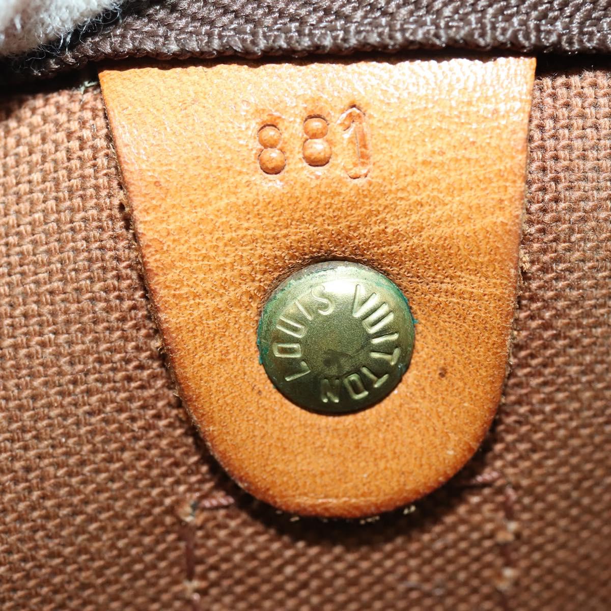 LOUIS VUITTON Monogram Keepall 45 Boston Bag M41428 LV Auth 149425