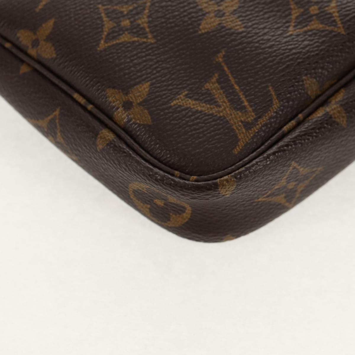 LOUIS VUITTON Monogram Pochette Accessoires Pouch M51980 LV Auth 149427V