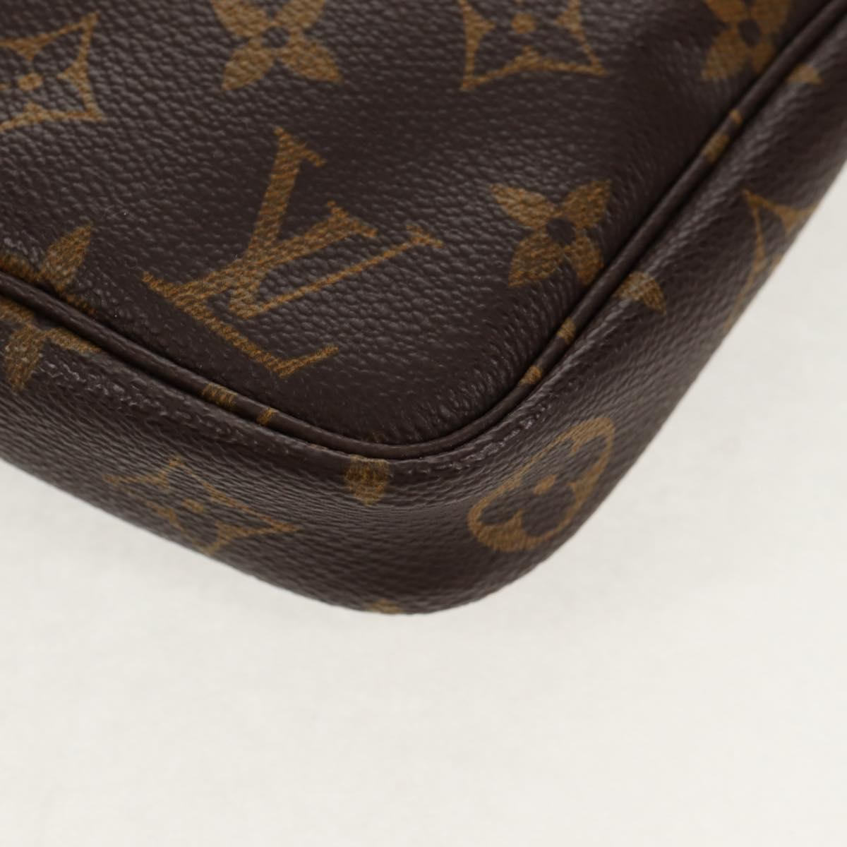 LOUIS VUITTON Monogram Pochette Accessoires Pouch M51980 LV Auth 149427V