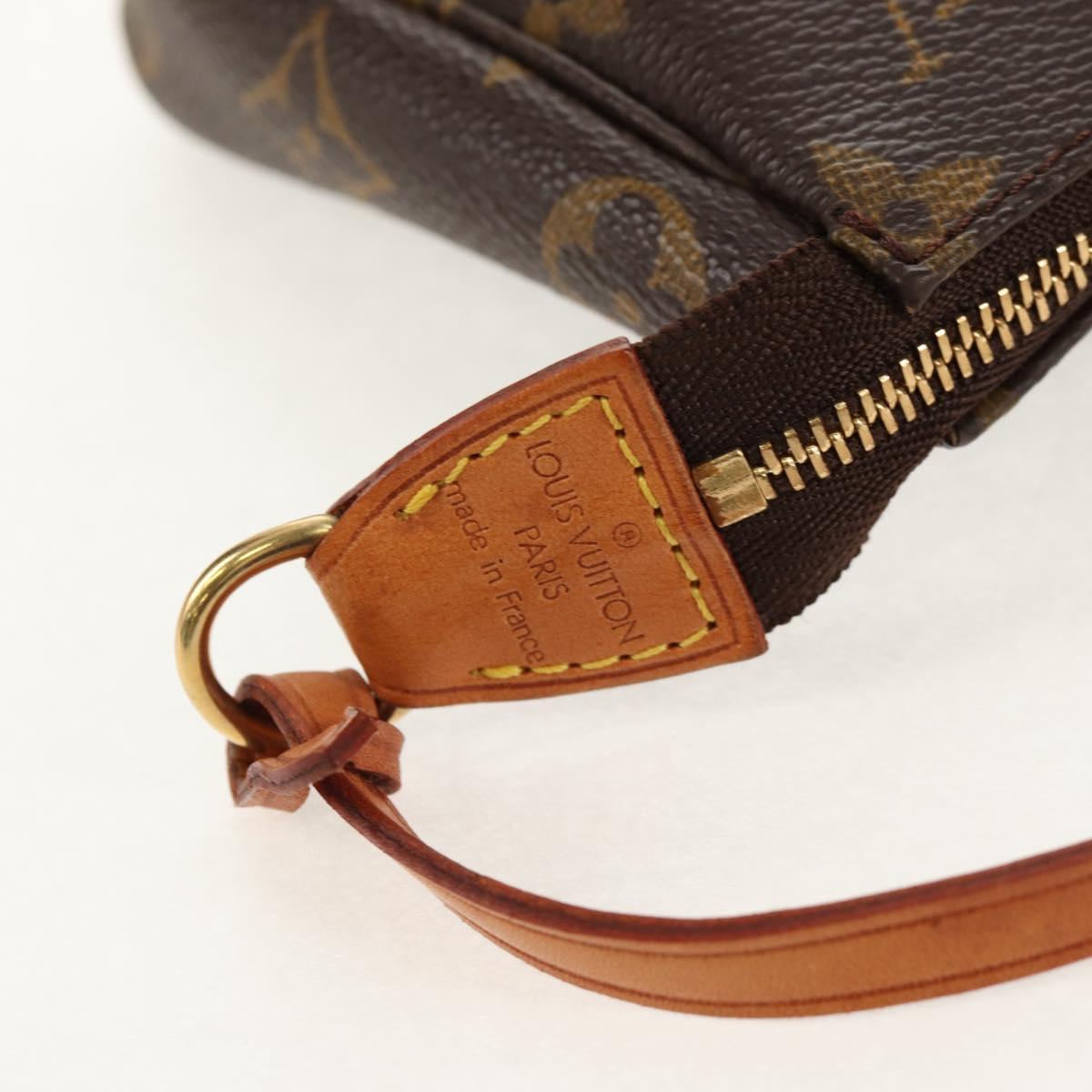 LOUIS VUITTON Monogram Pochette Accessoires Pouch M51980 LV Auth 149427V