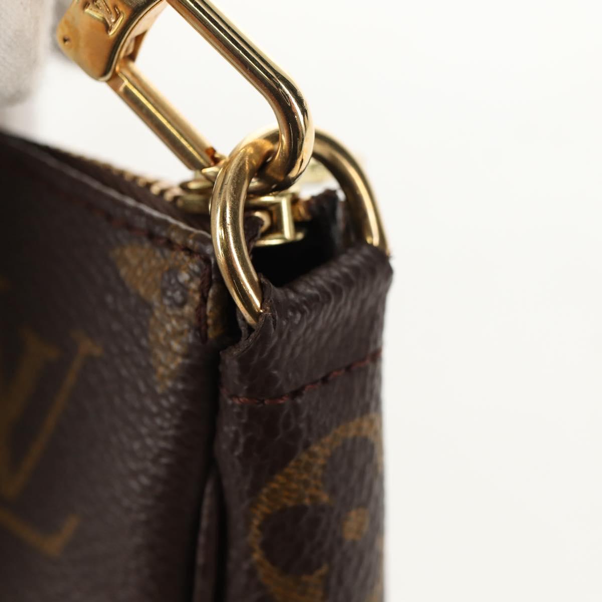 LOUIS VUITTON Monogram Pochette Accessoires Pouch M51980 LV Auth 149427V