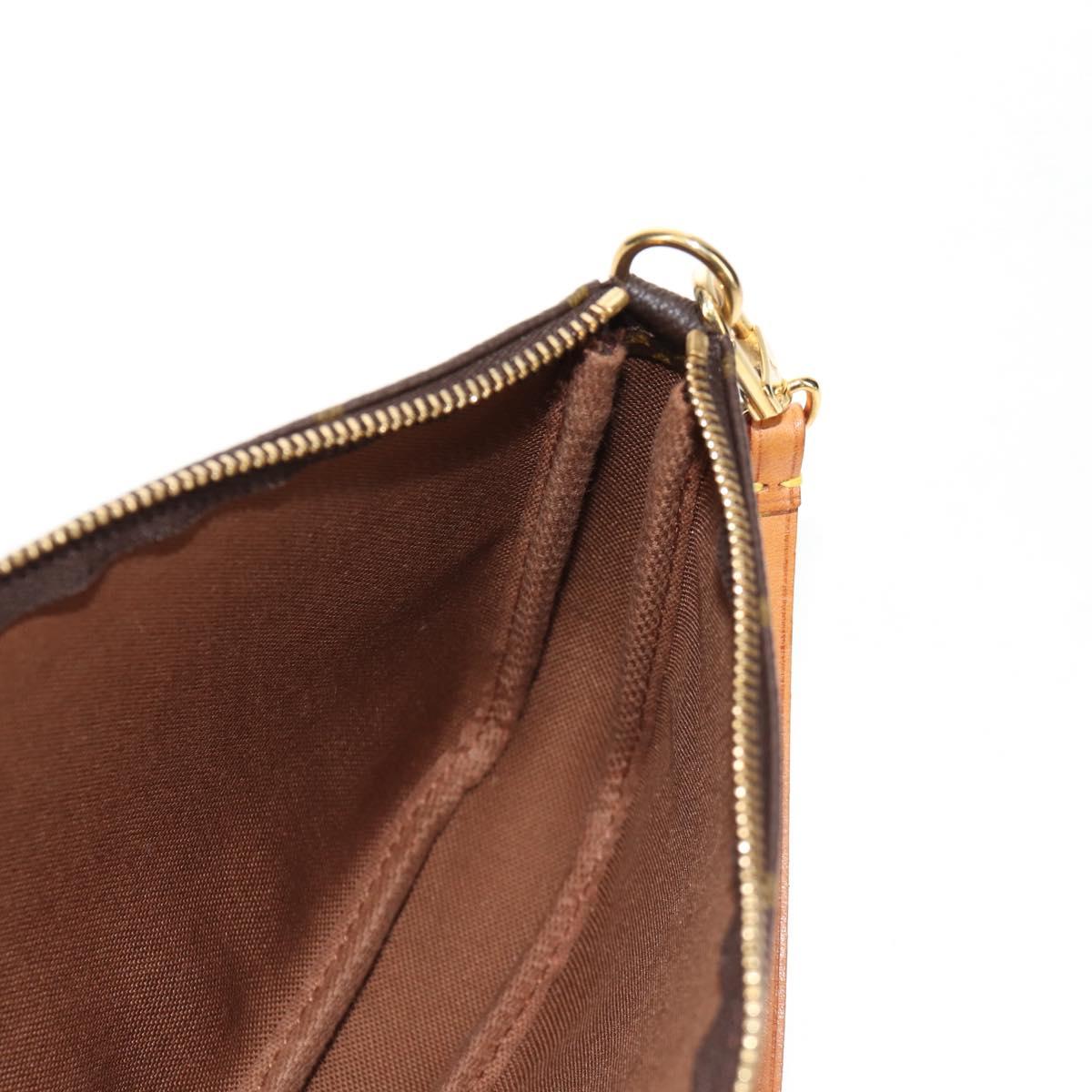 LOUIS VUITTON Monogram Pochette Accessoires Pouch M51980 LV Auth 149427V