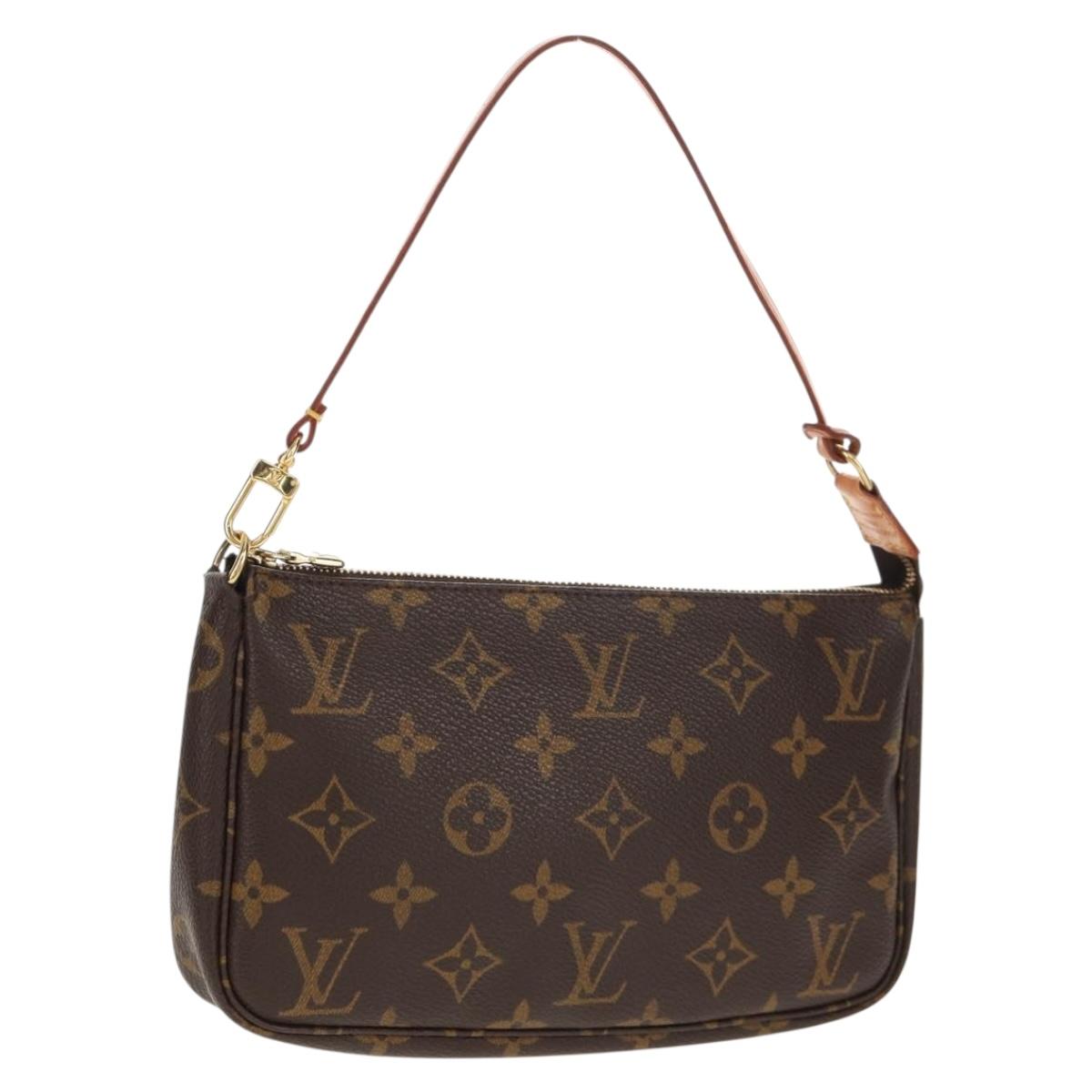LOUIS VUITTON Monogram Pochette Accessoires Pouch M51980 LV Auth 149427V