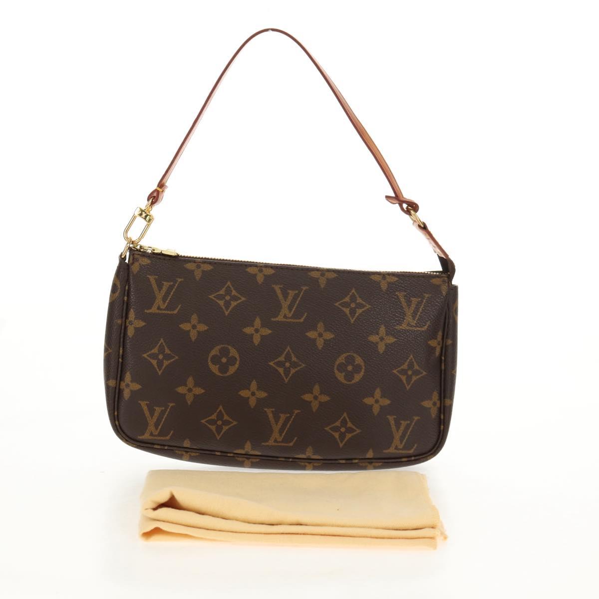 LOUIS VUITTON Monogram Pochette Accessoires Pouch M51980 LV Auth 149427V