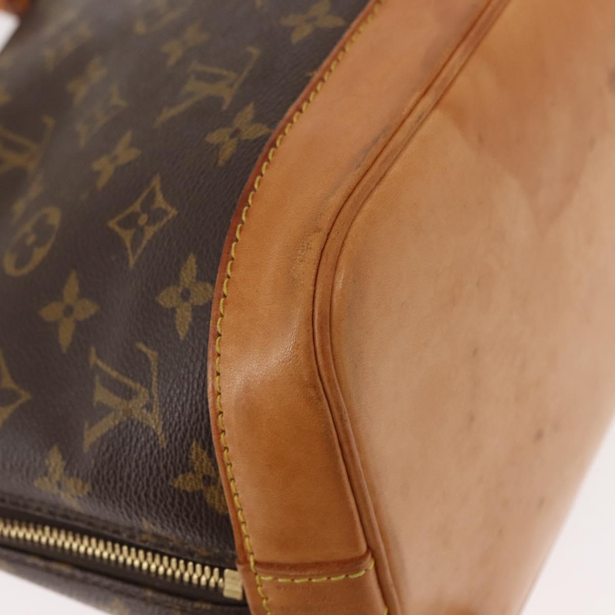 LOUIS VUITTON Monogram Alma Hand Bag M51130 LV Auth 149428A