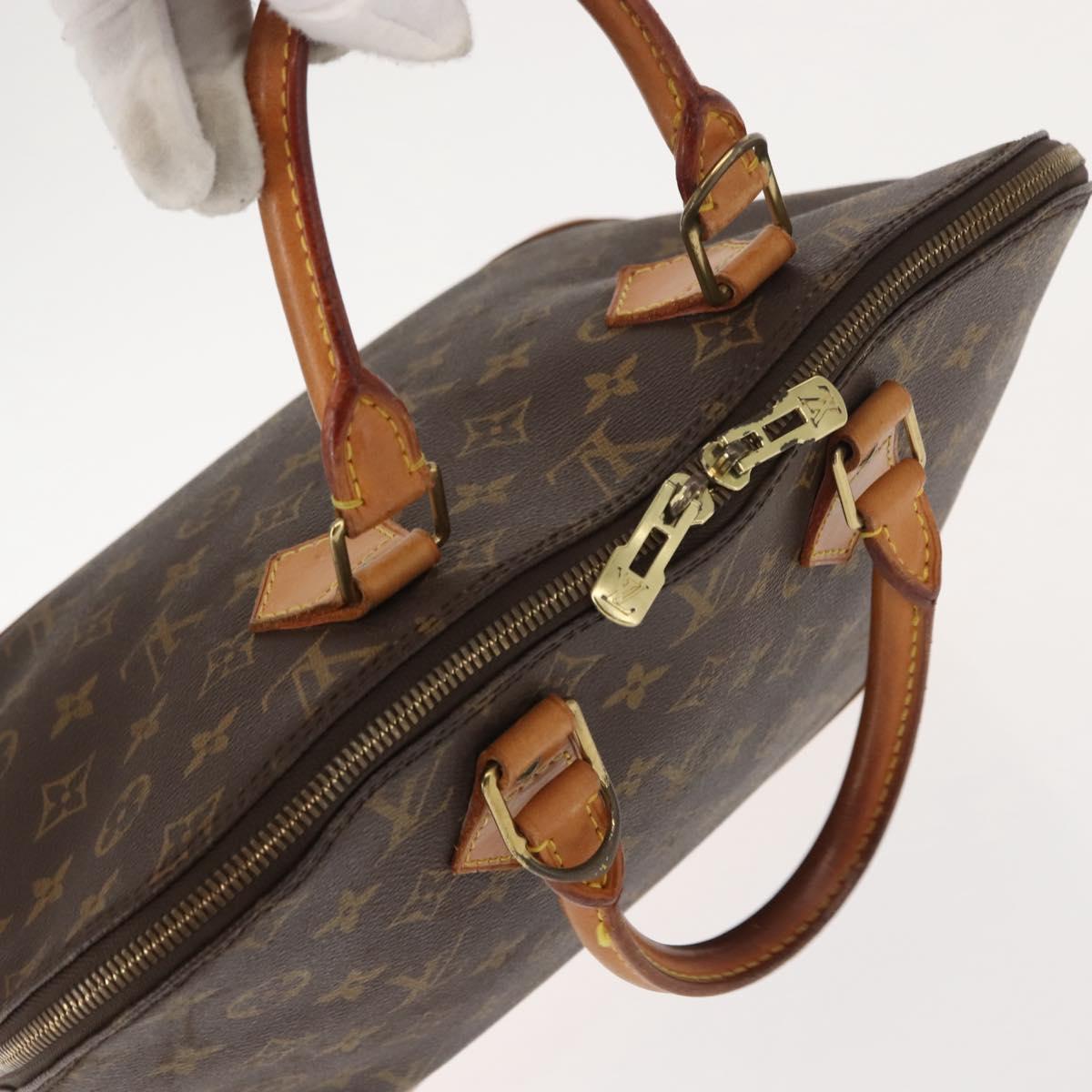 LOUIS VUITTON Monogram Alma Hand Bag M51130 LV Auth 149428