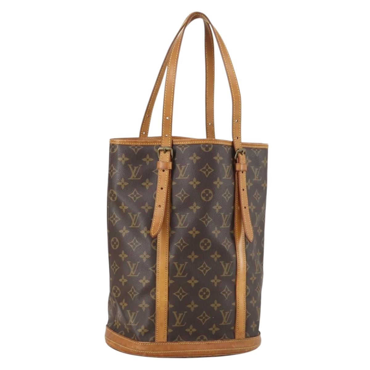 LOUIS VUITTON Monogram Bucket GM Shoulder Bag Vintage M42236 LV Auth 149432