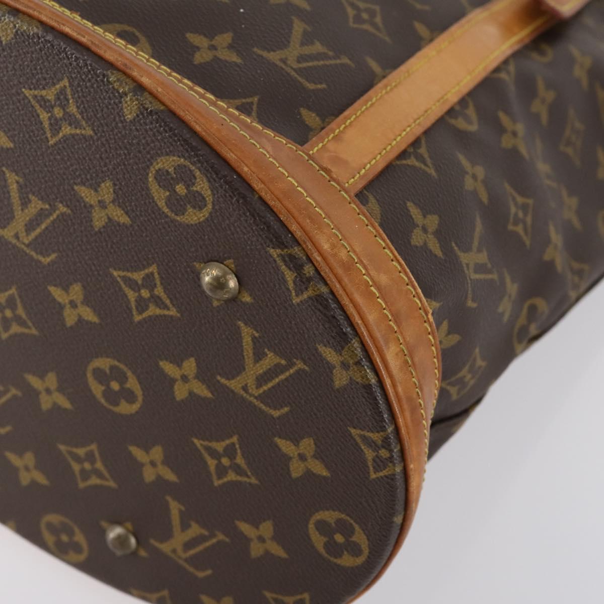 LOUIS VUITTON Monogram Bucket GM Shoulder Bag Vintage M42236 LV Auth 149432