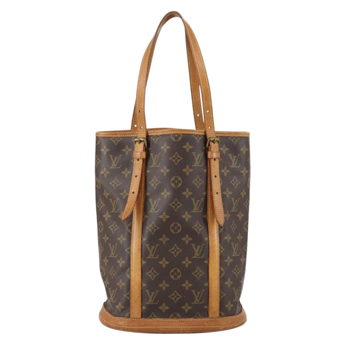 LOUIS VUITTON Monogram Bucket GM Shoulder Bag Vintage M42236 LV Auth 149432
