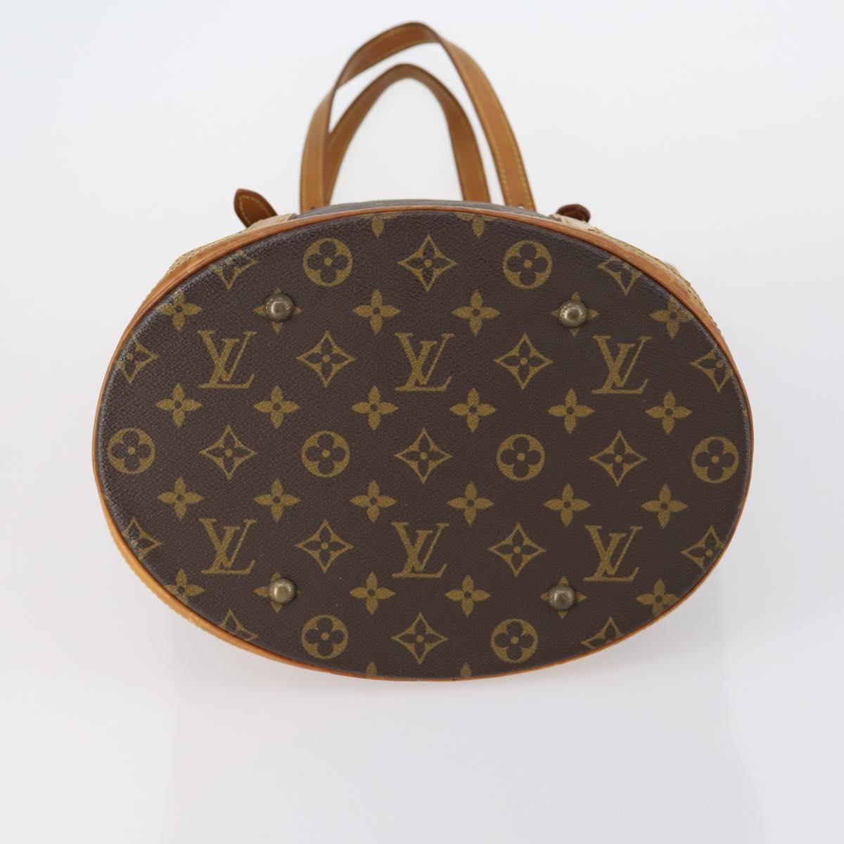 LOUIS VUITTON Monogram Bucket GM Shoulder Bag Vintage M42236 LV Auth 149432