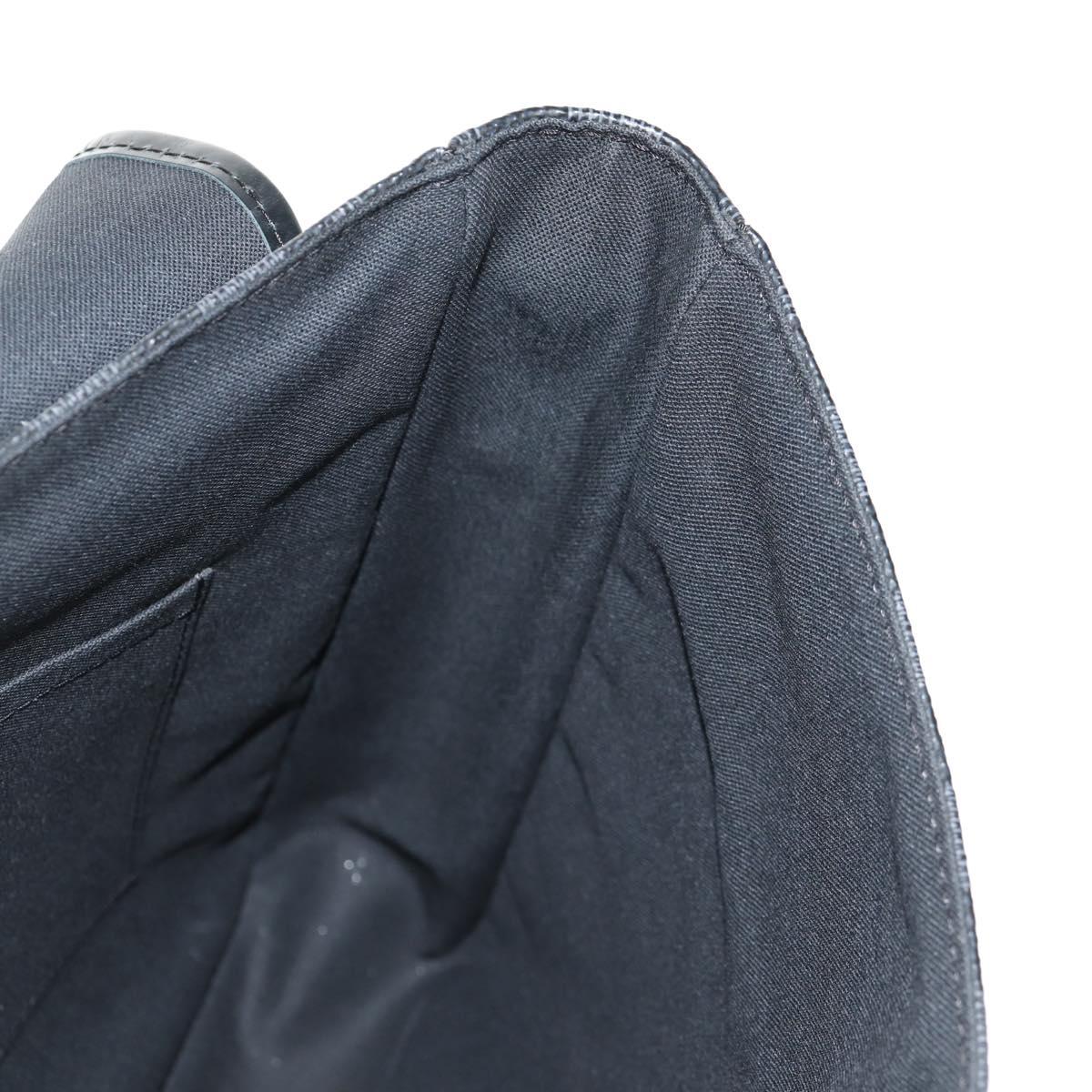 LOUIS VUITTON Damier Graphite Daniel MM Shoulder Bag N58029 LV Auth 149464V