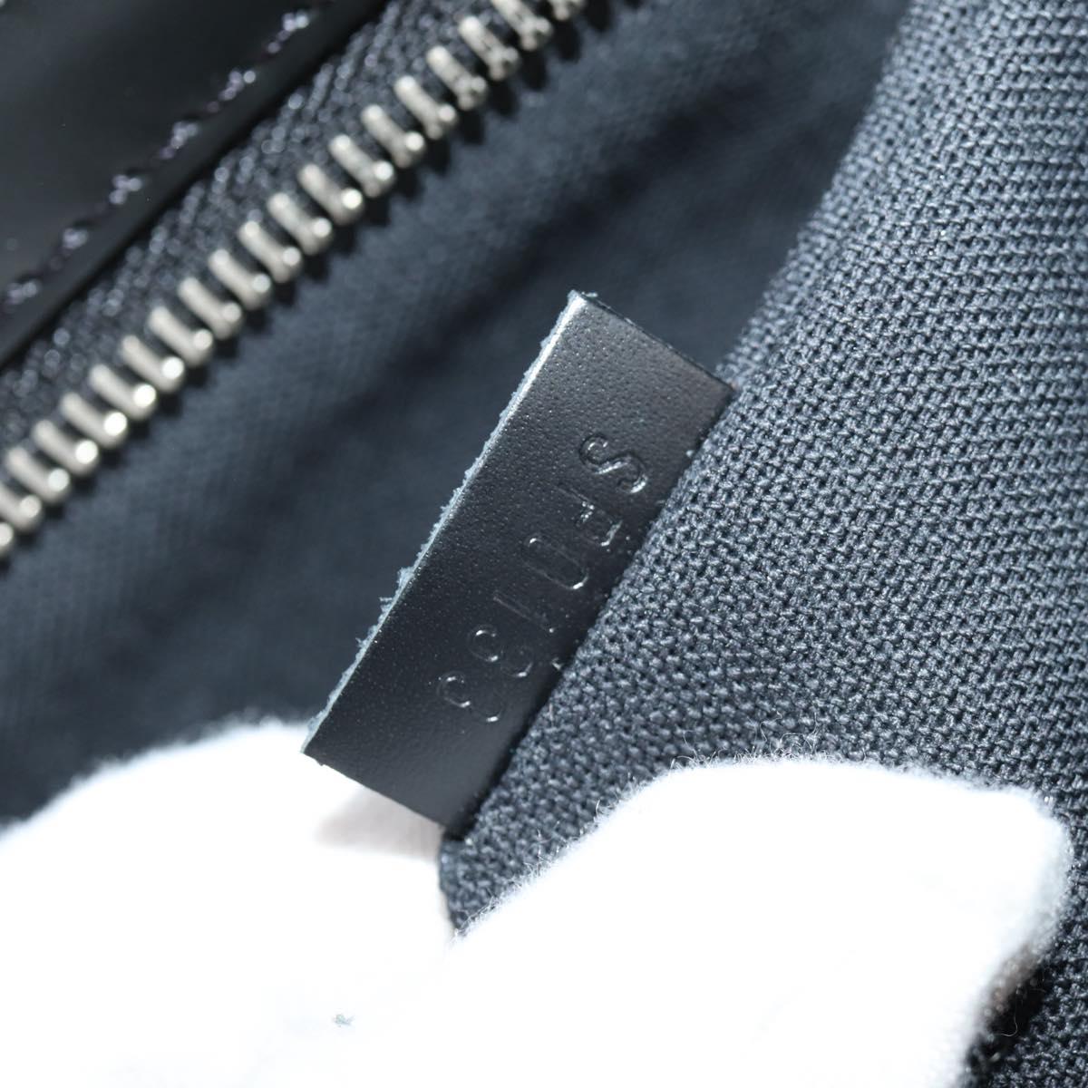 LOUIS VUITTON Damier Graphite Daniel MM Shoulder Bag N58029 LV Auth 149464V